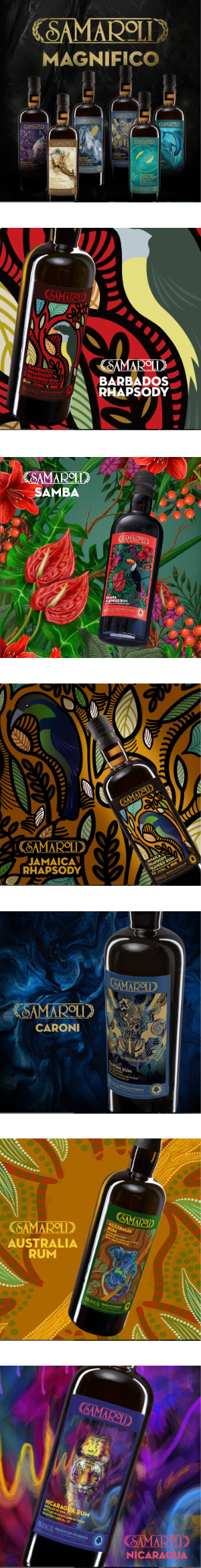 Samaroli Samba El Salvador & Brazil EPRIS Blended Rum 2023